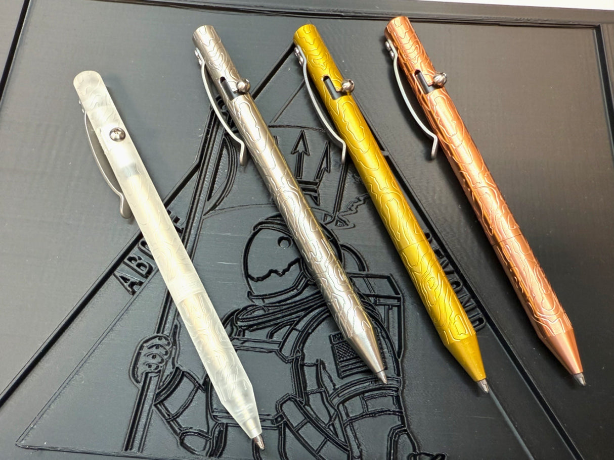 Brass - MaxMadCo Design - Bolt Action Pen - GEN 2 š„ New! š„