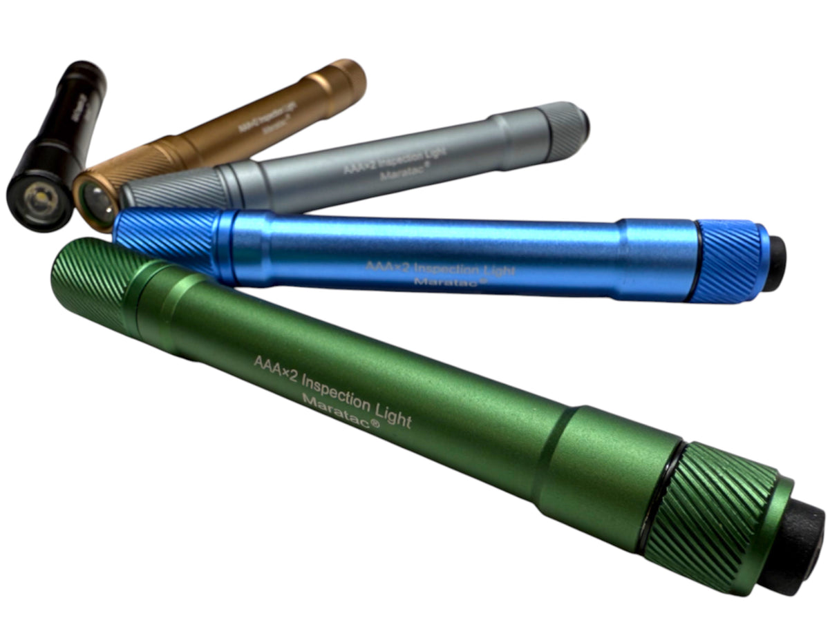 Back-2-Basics Flashlight By Maratac® AAAx2 ( New Rev 2 )