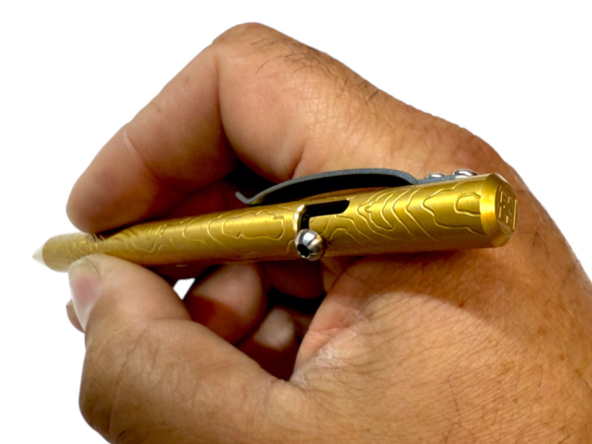 Brass - MaxMadCo Design - Bolt Action Pen - GEN 2 š„ New! š„