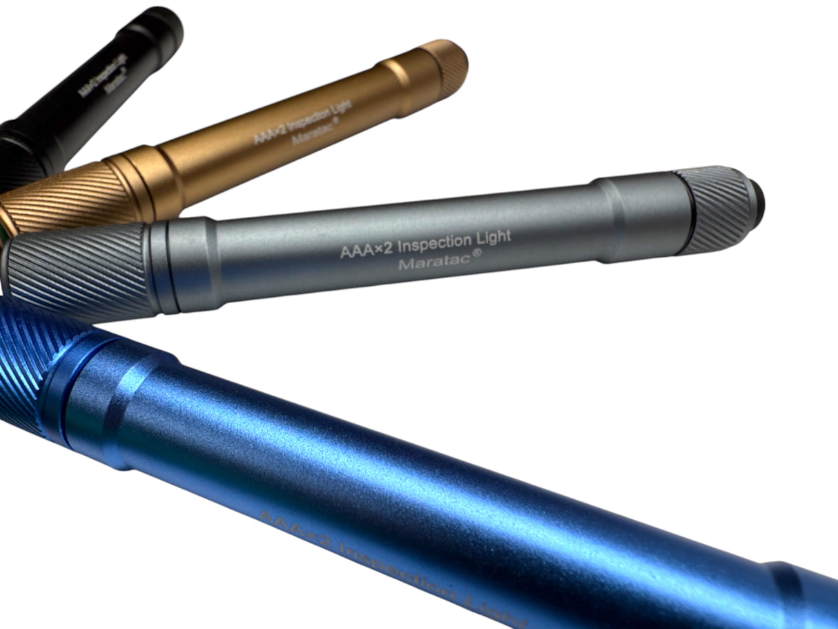 Back-2-Basics Flashlight By Maratac® AAAx2 ( New Rev 2 )