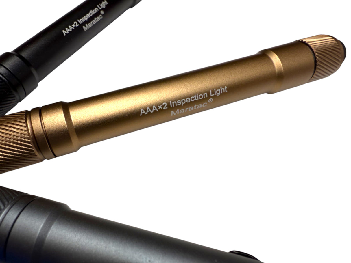 Back-2-Basics Flashlight By Maratac® AAAx2 ( New Rev 2 )
