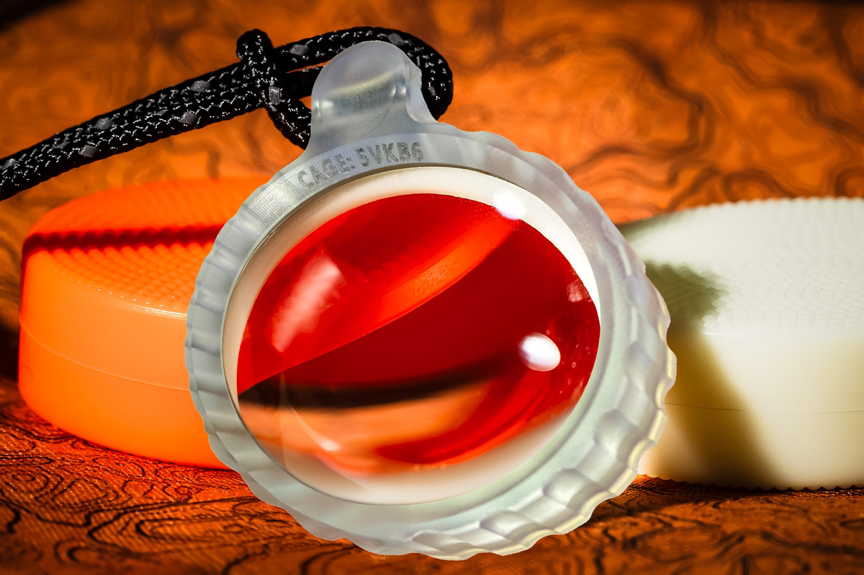 Polycarbonate Titan Zoom - Sapphire Pocket Magnifier by MaratacĀ® š„ New š„