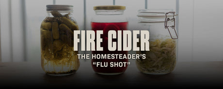 Fire Cider: The Homesteader’s “Flu Shot”
