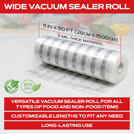 Vacuum Sealer Roll ( 11-inch)