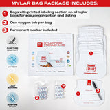 30 count 1 Gallon Mylar Bags