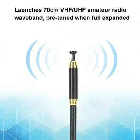 AL-800 Antenna - Extendable BNC Dual Band Antenna for Long-Range Performance