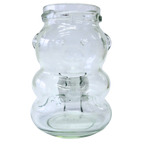 12 oz Glass Bear Honey Jar