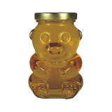 12 oz Glass Bear Honey Jar