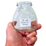 12 oz Glass Skep Jars