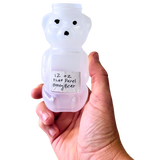 12 oz Plastic Flat Panel Honey Bears