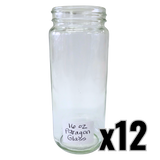16 oz (12 fl oz) Glass Paragon Jars