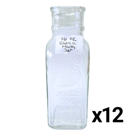 16 oz Glass Muth Jar