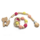 EcoTeether Organic Wooden Baby Teething Ring