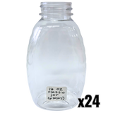 16 oz Plastic Classic Honey Jars