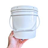 1 Gallon Round Bucket and Lid with Gasket