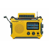 Kaito KA500 AM FM Shortwave Solar Crank Emergency Weather Alert Radio Yellow