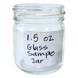 1.5 oz Glass Sample Jar