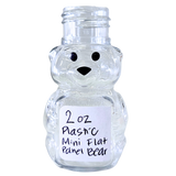 2 oz Plastic Mini Flat Panel Honey Bears