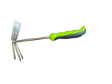 2-in-1 Garden Cultivator Rake Hoe Tiller Tool