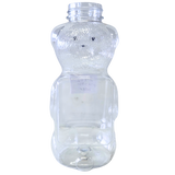 24 oz Plastic Flat Panel Honey Bears