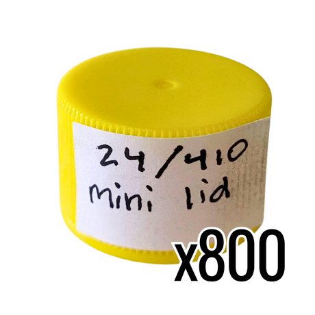 24/410 Mini Honey Bear Plastic Lids