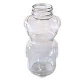 24 oz Plastic Flat Panel Honey Bears