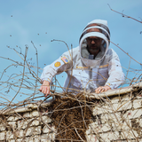 Sting Stopper Professional Ventilated Beekeeping Jacket - Beekeeper White