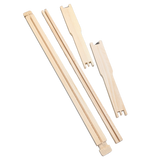 Deep 9 1/8-Inch Langsroth Frame, Unassembled, Grooved Top / Grooved Bottom