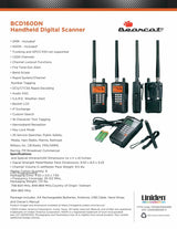 BCD160DN Uniden Police Scanner