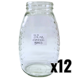 32 oz Glass Classic Honey Jars