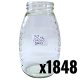 32 oz Glass Classic Honey Jars