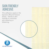 1/8" x 3" SecureStrip Adhesive Wound Closures, 5 per pouch