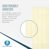 1/2" x 4" SecureStrip Adhesive Wound Closures, 6 per pouch
