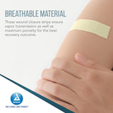 1/2" x 4" SecureStrip Adhesive Wound Closures, 6 per pouch