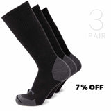 Wool Boot Socks - Black