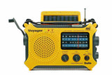 Kaito KA500 Voyager Solar Crank Emergency Weather Alert Radio Bundle with Case