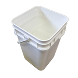 4 Gallon Square Bucket and Lid