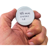 43mm Metal Jar Lid