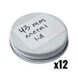 43mm Metal Jar Lid