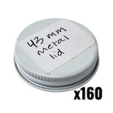 43mm Metal Jar Lid