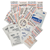 LifeLine First Aid WATERPROOF FIRST AID KIT for Water, Snow, and the Outdoors