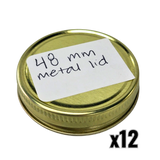 48mm Metal Jar Lid
