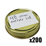 48mm Metal Jar Lid