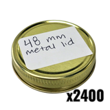 48mm Metal Jar Lid