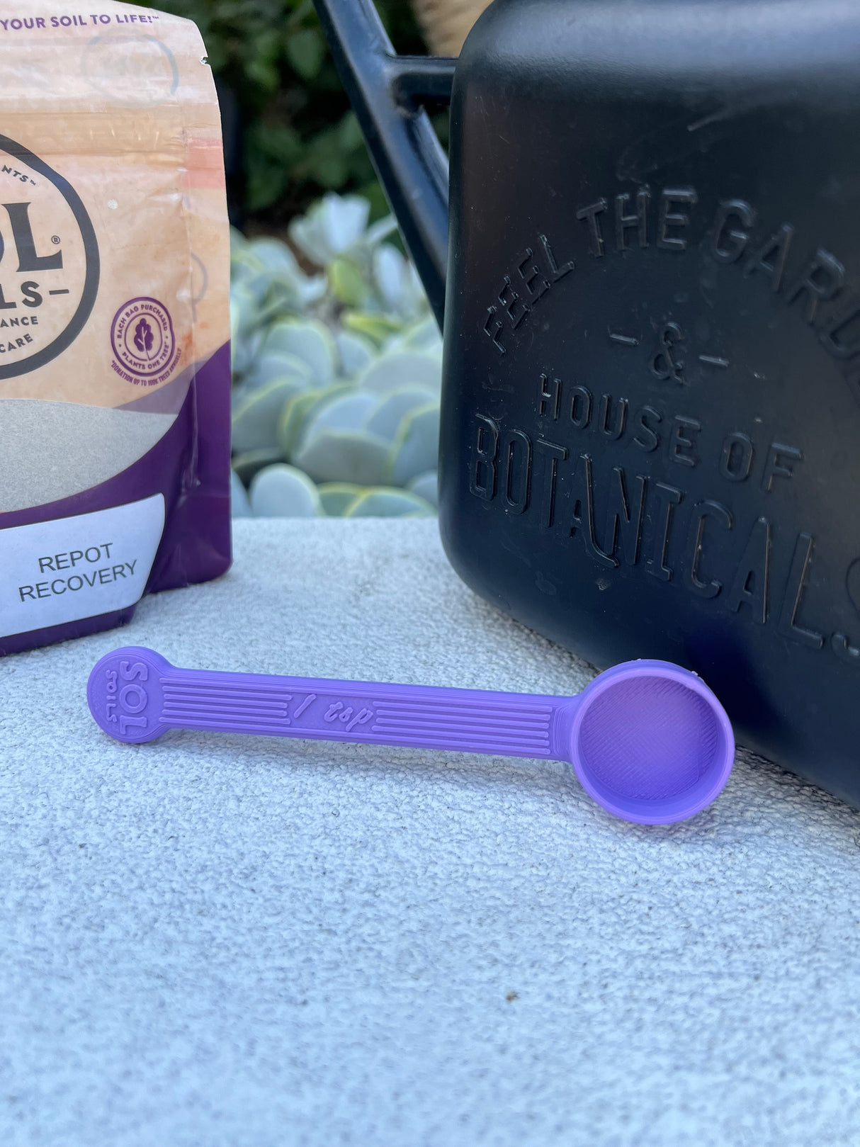 Sol Biotics Purple Powder Spoon - 1 Teaspoon