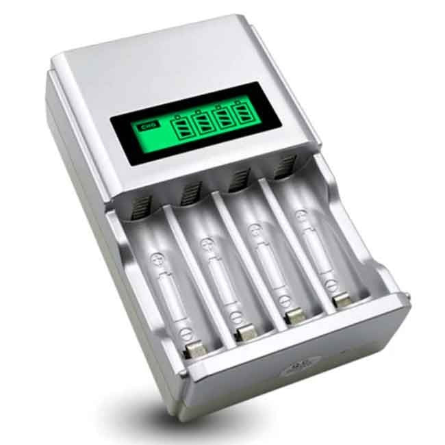 4 Bay AA Battery Charger