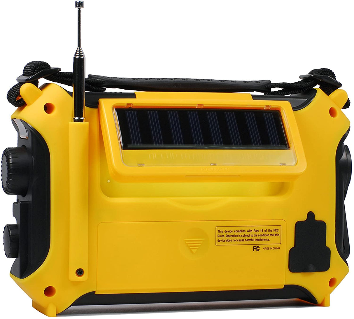 Kaito KA500 Voyager Solar Crank Emergency Weather Alert Radio with Adapter