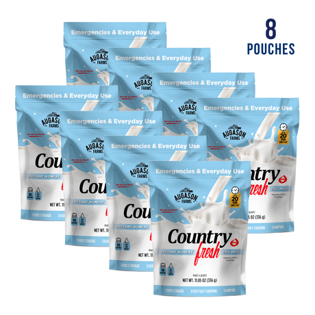 Country Fresh Instant Nonfat Dry Milk Pouch, 16 Servings