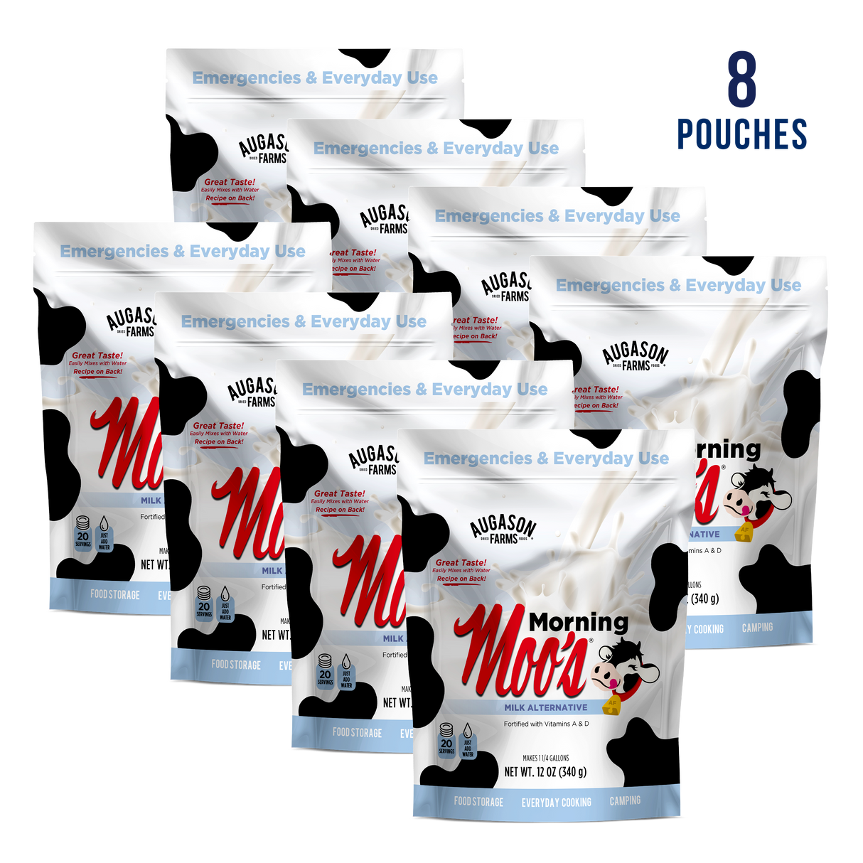 Morning Moo’s Milk Alternative Pouch, 20 Servings