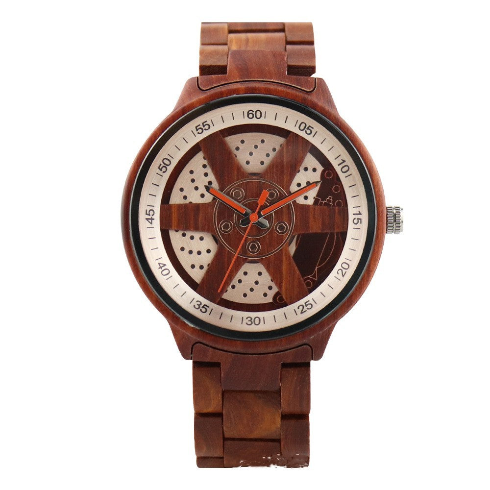 Wooden Quartz Watch